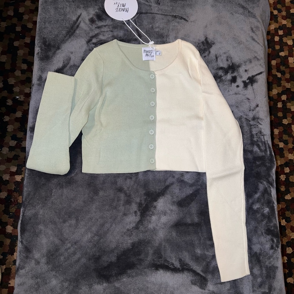 Princess Polly Mateo Top in Green Size 0 New with tag - Picture 14 of 14